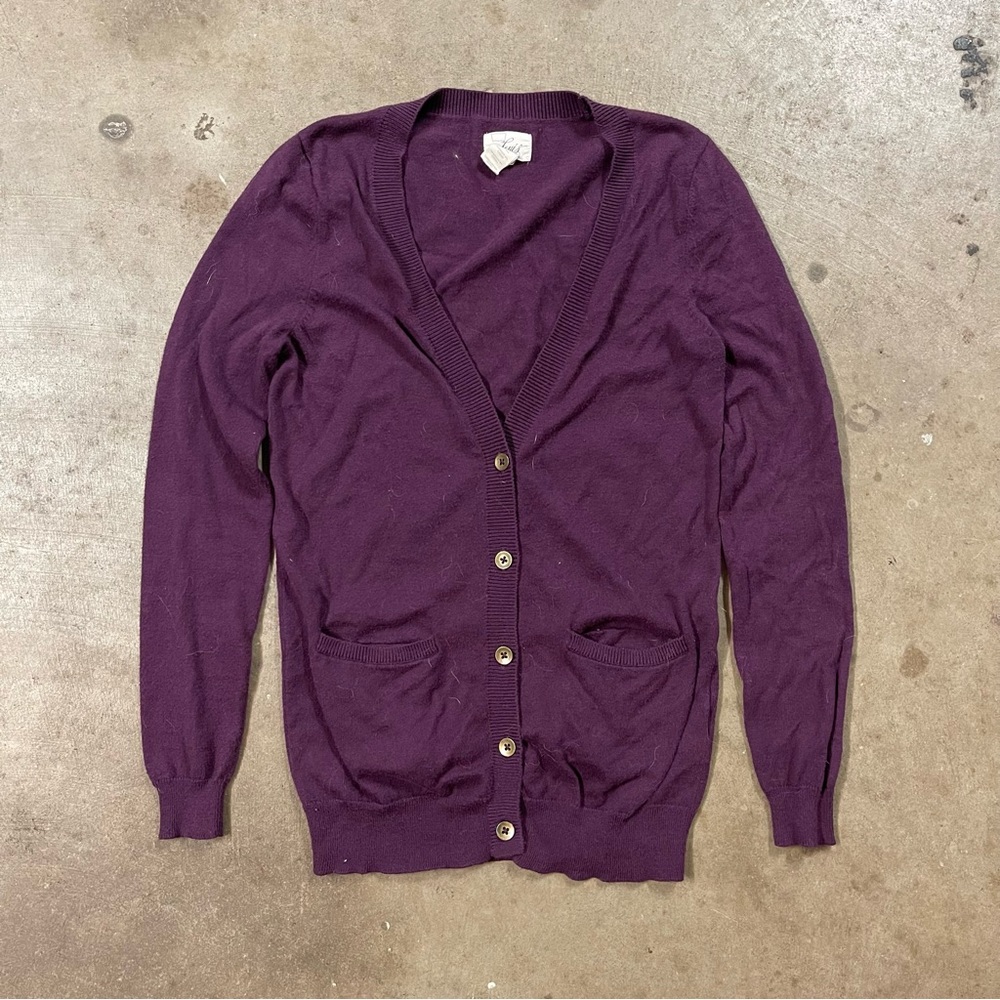 Levi’s Women’s Purple Cardigan Sweater Size S